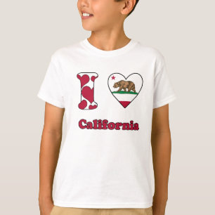 T-shirt J'aime la Californie