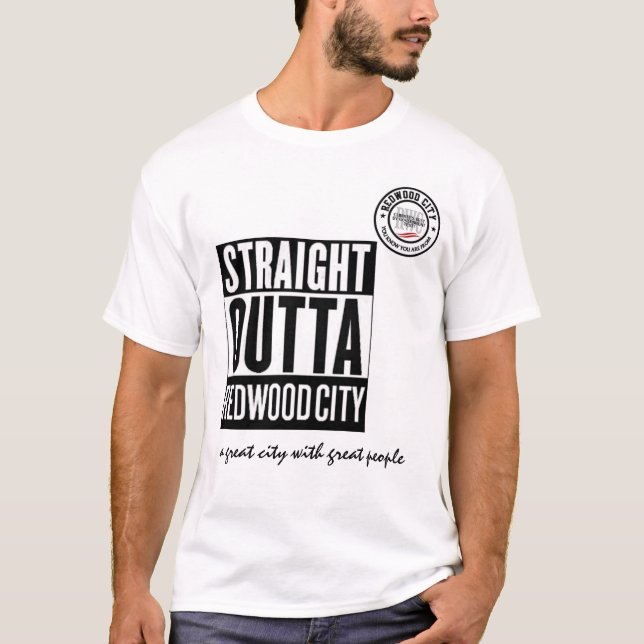T-shirt J'aime la chemise 17 du club de fan de Redwood (Devant)