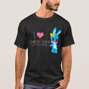 T-shirt J'AIME la CHEMISE de BunnieClaire