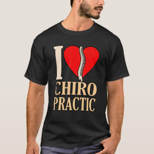 T-shirt J'aime la chiropratique Chiropraticien Chirurgien 