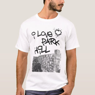 T-shirt J'aime la colline de parc