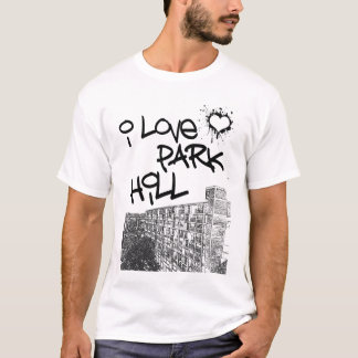 T-shirt J'aime la colline de parc