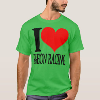 T-shirt j'aime la course pigeon 1