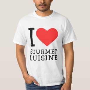 T-shirt J'aime la cuisine gastronomique