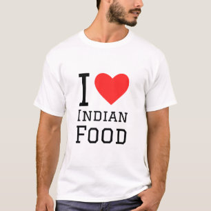 T-shirt J'aime la cuisine indienne