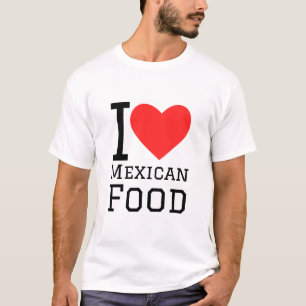 T-shirt J'aime la cuisine mexicaine