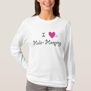 T-shirt J'aime la Danse polynésienne-Hooping