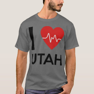 T-shirt J'aime la famille Utah
