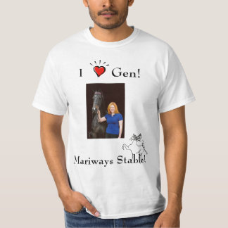 T-shirt J'aime la GEN !