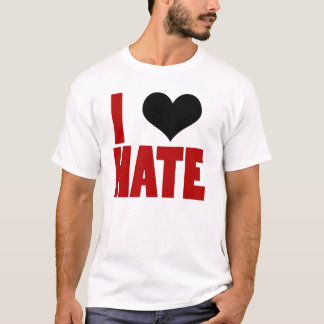 T-shirt J'aime la haine