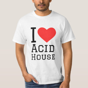 T-shirt J'aime la maison acide