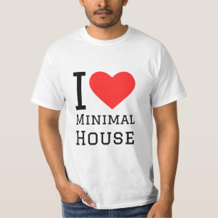 T-shirt J'aime la maison minimale