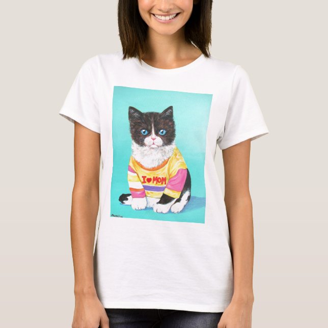 T-shirt J'aime la maman (Devant)