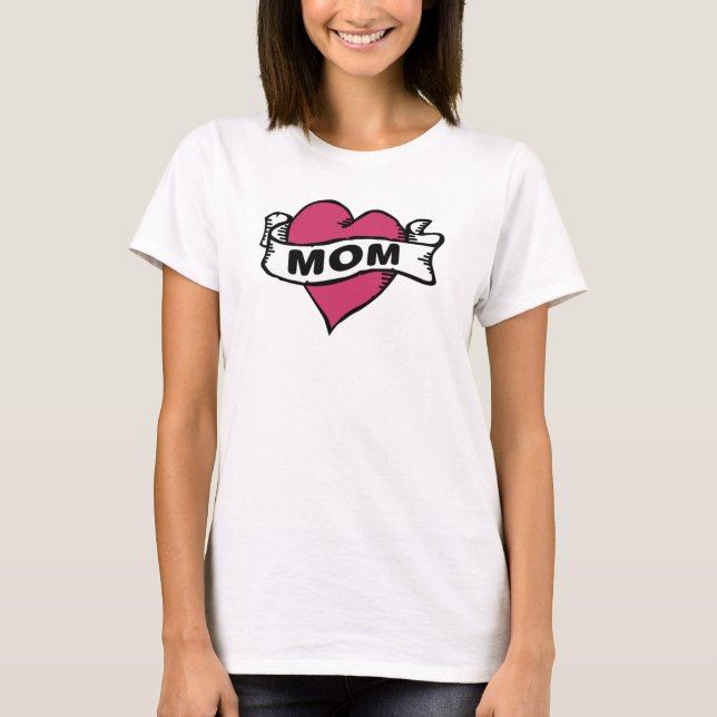 T-shirt J'aime la maman (Devant)
