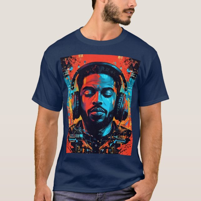 T-shirt J'aime la musique (Devant)