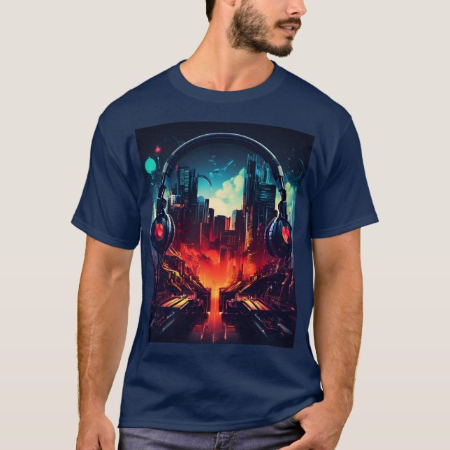 T-shirt J'aime la musique (Devant)