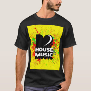 T-shirt J'aime la musique de maison