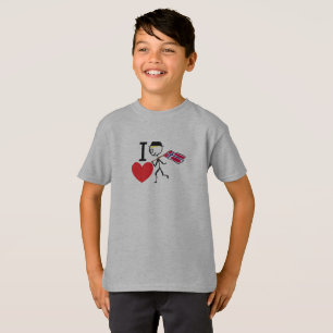 T-shirt J'aime la Norvège