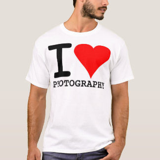 T-shirt J'aime la photographie