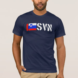 T-shirt J'aime la pièce en t de la Slovénie