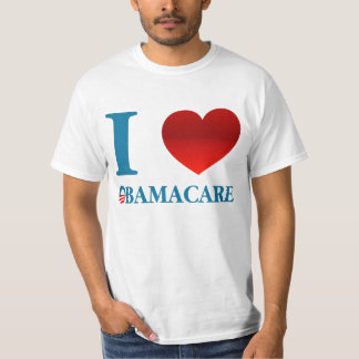 T-shirt J'aime la pièce en t d'Obamacare