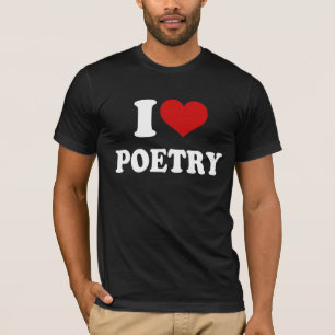 T-shirt J'aime la poésie