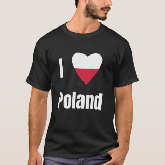 T-shirt J'aime la Pologne