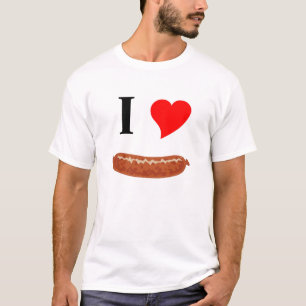 T-shirt J'aime la saucisse