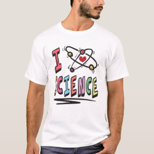 T-shirt J'aime la science