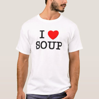 T-shirt J'aime la SOUPE (la nourriture)