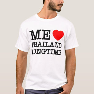 T-SHIRT J'AIME LA THAÏLANDE LONGTEMPS