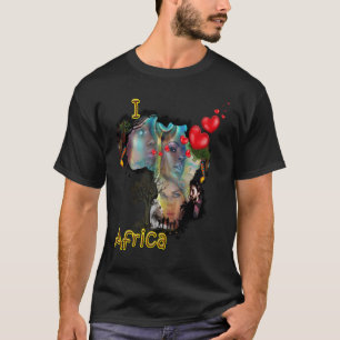 T-shirt J'aime l'Afrique