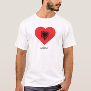 T-shirt J'aime l'Albanie