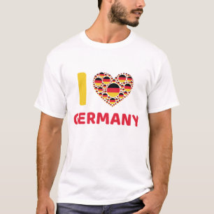 T-SHIRT J'AIME L'ALLEMAGNE