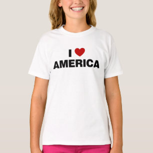 T-shirt J'aime l'Amérique