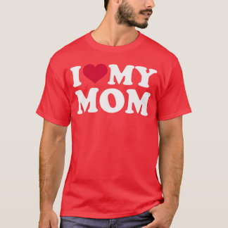 T-shirt J'aime l'amie de ma mère