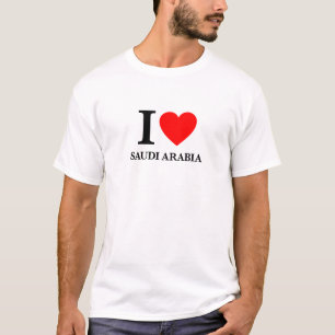 T-shirt J'aime l'Arabie Saoudite