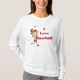 T-shirt J'aime le base-ball