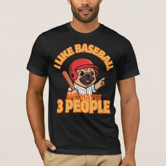 T-shirt J'aime le baseball