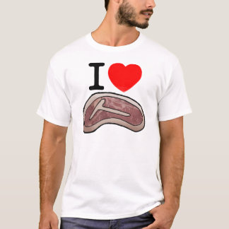 T-SHIRT J'AIME LE BIFTECK ! ! ! !