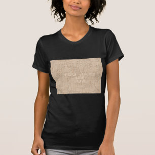 T-shirt J'aime le bois brun Hakuna Matata