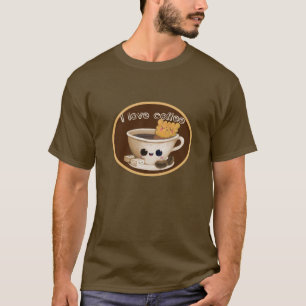 T-shirt J'aime le café