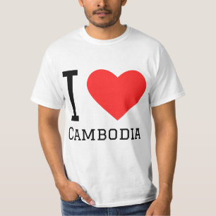 T-shirt J'aime le Cambodge
