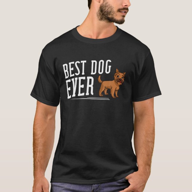 T-shirt j'aime le chien (Devant)