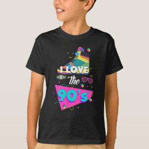 T-shirt J'aime le costume rétro des années 90