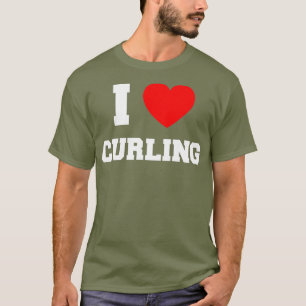 T-shirt J'Aime Le Curling