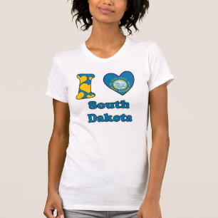 T-shirt J'aime le Dakota du Sud