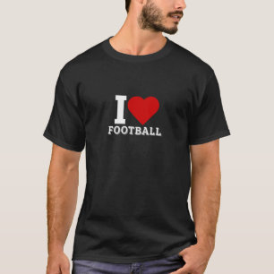 T-shirt J'aime le football - amoureux du football
