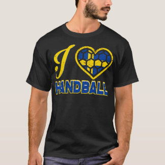 T-shirt J'aime le handball suédois