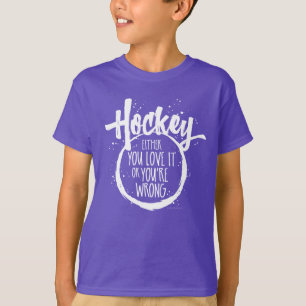 T-Shirt J'aime le Hockey